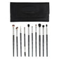 10 Piece Makeup Brush Set - London Prime