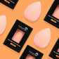 Orange Microfiber Velvet Sponge Beauty Blender - London Prime